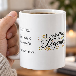 Collega waarmee ik ooit legenden was koffiemok
