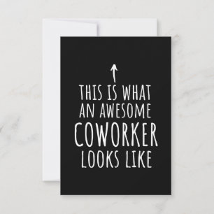 Collegacadeau, Collega Mok, Geweldige Collega Notitiekaartje