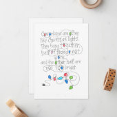 COLLEGA'S NOTITIEKAARTJE (Voorkant / Achterkant in situ)