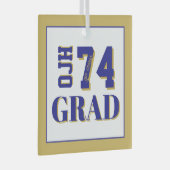 College Afstudeerder '26 Glas Ornament (Voorkant Rechts)