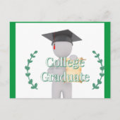College Afstuderen Briefkaart (Voorkant)