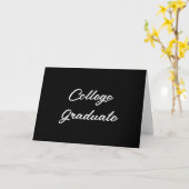 College Afstuderen een creditcard Kaart (Gele Bloem)