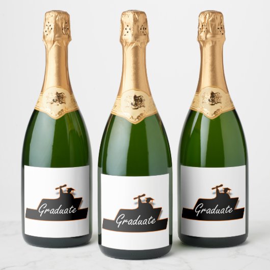 College afstuderen, Etiket voor voedsel en dranken (Flessen)