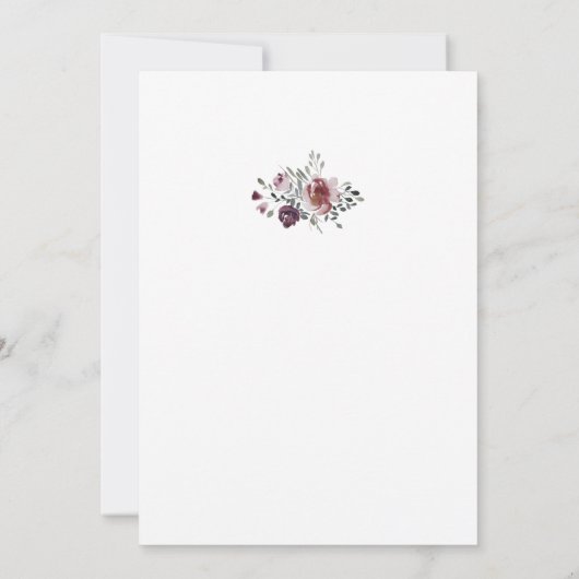 College Afstuderen Klasse van 20xx Mededelingskaar Aankondiging (Achterkant)