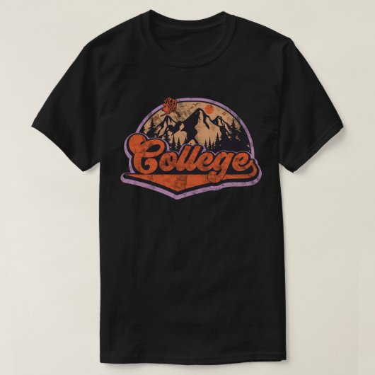 College, Alaska T-shirt (Design voorkant)