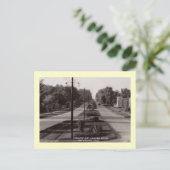 College Ave., Fort Collins, Colorado  Briefkaart (Staand voorkant)