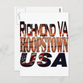 College Basketbal Hoopstown Briefkaart (Voorkant / Achterkant)