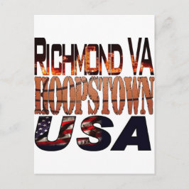 College Basketbal Hoopstown Briefkaart