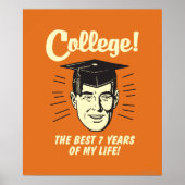 College: Beste 7 jaar van mijn leven Poster (Voorkant)