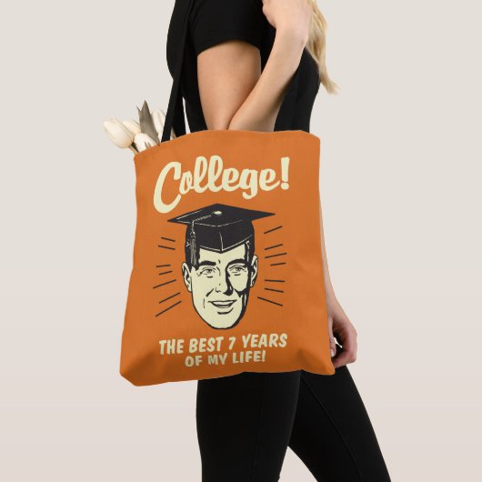 College: Beste 7 jaar van mijn leven Tote Bag (Dichtbij)