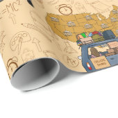 College Bound Cadeaupapier (Rol Hoek)