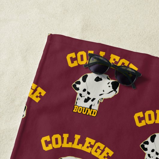 College Bound #collegebound Afstuderen Strandlaken (In situ)