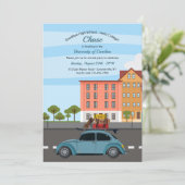 College Bound Trunk Party Kaart (Staand voorkant)