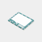 College briefpapier groen retro aanpassen post-it® notes (Schuin)