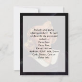 College Co-Ed Afstuderen Woman Kaart (Achterkant)