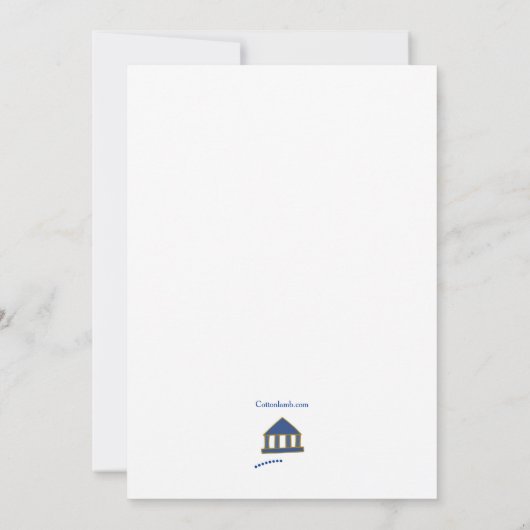 College dat weggaat kaart (Achterkant)