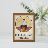College Days Cigars Mannelijke Cirkel AD Briefkaart (Staand voorkant)