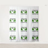 College Dorm Apartement Bedroom Tapestry Wandkleed (Voorkant)