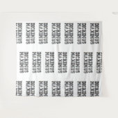 College Dorm Apartement Bedroom Tapestry Wandkleed (Voorkant (horizontaal))