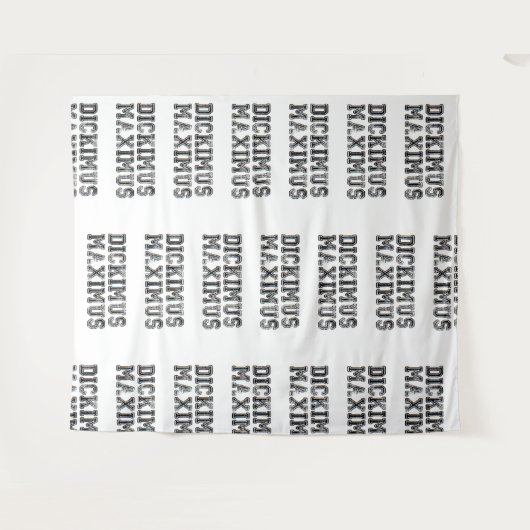 College Dorm Apartement Bedroom Tapestry Wandkleed (Voorkant (horizontaal))