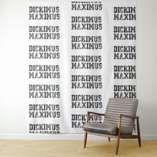 College Dorm Apartement Bedroom Tapestry Wandkleed (In situ)