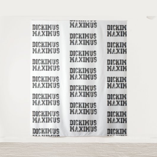 College Dorm Apartement Bedroom Tapestry Wandkleed (Voorkant)