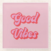 College Dorm Decor Glazen Onderzetter (Voorkant)