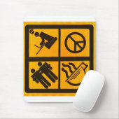 College-evenwicht Muismat (Met muis)