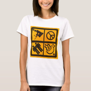 College-evenwicht T-shirt