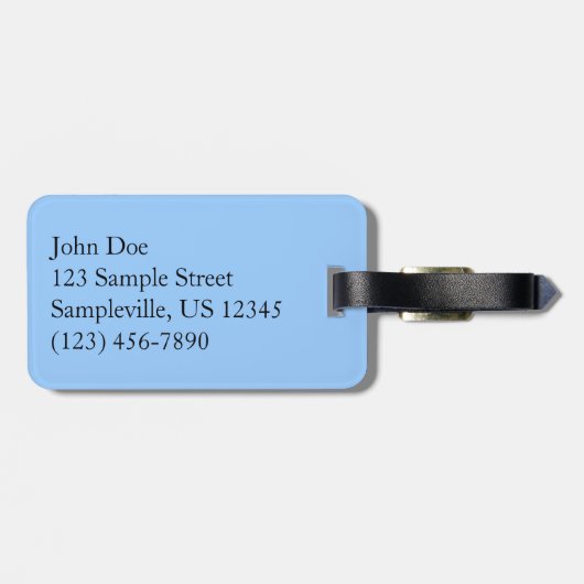 College Fjord I Beauful Alaska-fotografie Bagagelabel (Achterkant horizontaal)