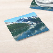 College Fjord I Beauful Alaska-fotografie Kartonnen Onderzetters (Schuin)
