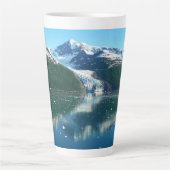 College Fjord I Beauful Alaska-fotografie Latte Mok (Voorkant)