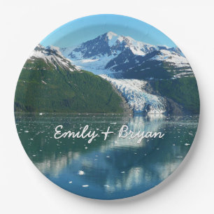 College Fjord I Beauful Alaska-fotografie Papieren Bordje