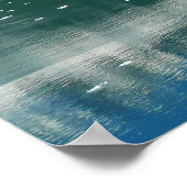 College Fjord I Beauful Alaska-fotografie Poster (Hoek)