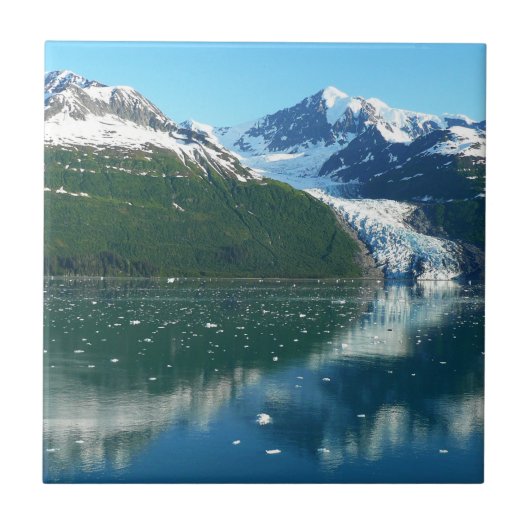 College Fjord I Beauful Alaska-fotografie Tegeltje (Voorkant)