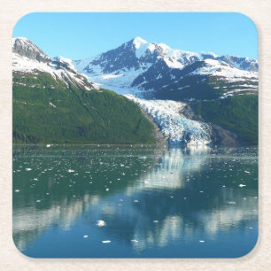College Fjord I Mooie Alaska Fotografie Kartonnen Onderzetters
