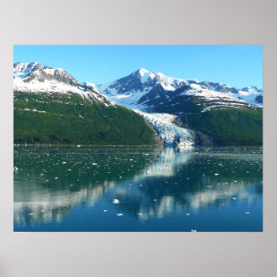 College Fjord I Mooie Alaska Fotografie Poster