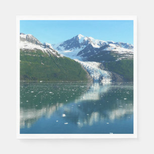 College Fjord I Mooie Alaska Fotografie Servetten