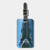 College Fjord II Beauful Alaska Fotografie Bagagelabel (Voorkant verticaal)