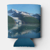 College Fjord II Beauful Alaska Fotografie Blikjeskoeler (Achterkant)