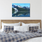 College Fjord II Beauful Alaska Fotografie Canvas Afdruk (Insitu (Slaapkamer))