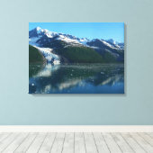 College Fjord II Beauful Alaska Fotografie Canvas Afdruk (Insitu (Houten vloer))