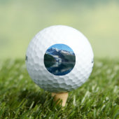 College Fjord II Beauful Alaska Fotografie Golfballen (Insitu Shirt)