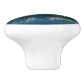 College Fjord II Beauful Alaska Fotografie Keramische Knop (Zijkant)