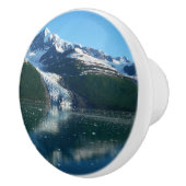 College Fjord II Beauful Alaska Fotografie Keramische Knop (Rechts)