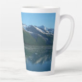 College Fjord II Beauful Alaska Fotografie Latte Mok (Rechts)