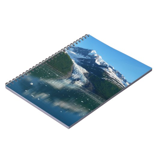 College Fjord II Beauful Alaska Fotografie Notitieboek (Linkerzijde)