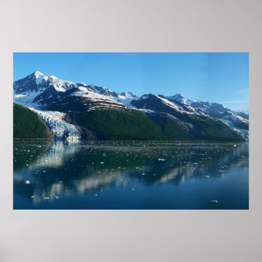 College Fjord II Beauful Alaska Fotografie Poster (Voorkant)