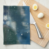 College Fjord II Beauful Alaska Fotografie Theedoek (Quarter Fold)