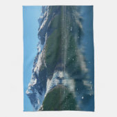 College Fjord II Beauful Alaska Fotografie Theedoek (Verticaal)